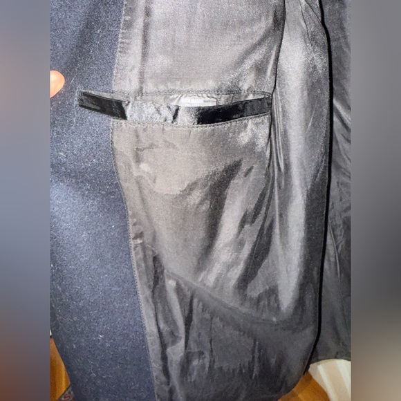 Buck Mason Dark Navy Melton Admiral Peacoat - Picture 2 of 3